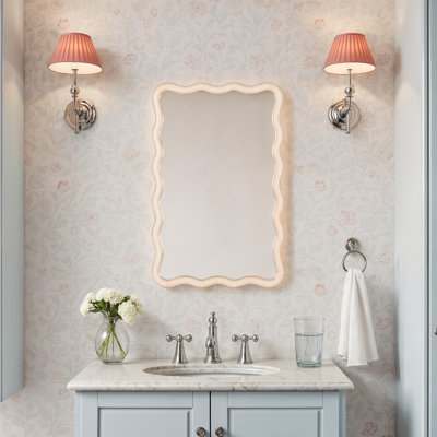 Andy 20'' W 31'' H Framed Medicine Cabinet Mirror 4 Adjustable