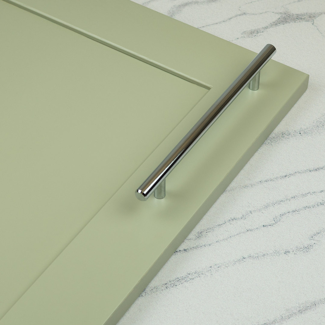 Polished Chrome T-Bar Handles - Image 4