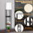 Floor Lamp With Shelves, Wireless Charger, USB A+C Ports, 2 AC Outlets, 3 Color Temperature LED Bulb For Living Room, Bedroom, Office-1643840920