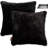 Animal Print Faux Fur Reversible Throw Pillow-65142216-65142221