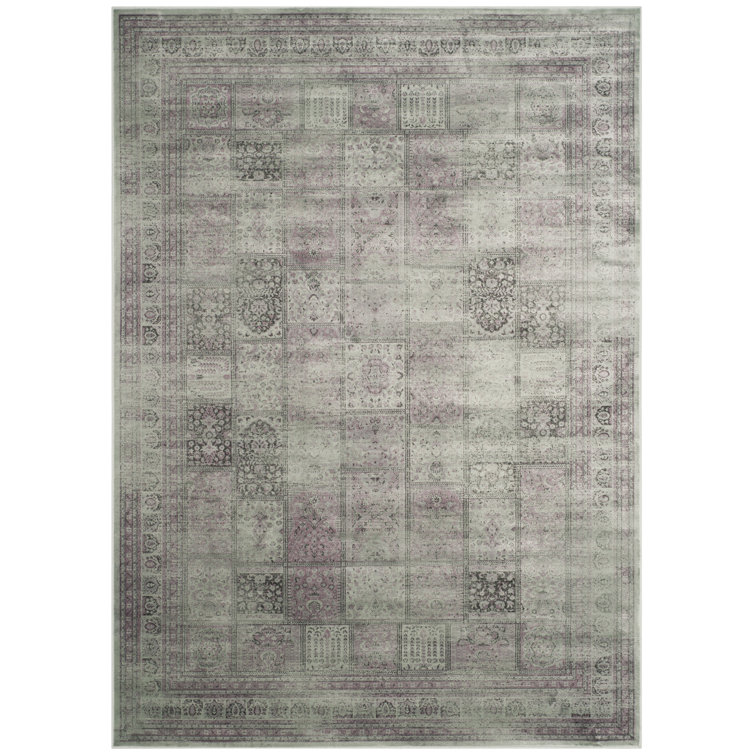 Ellsbury Oriental Viscose Hand Woven Area Rug