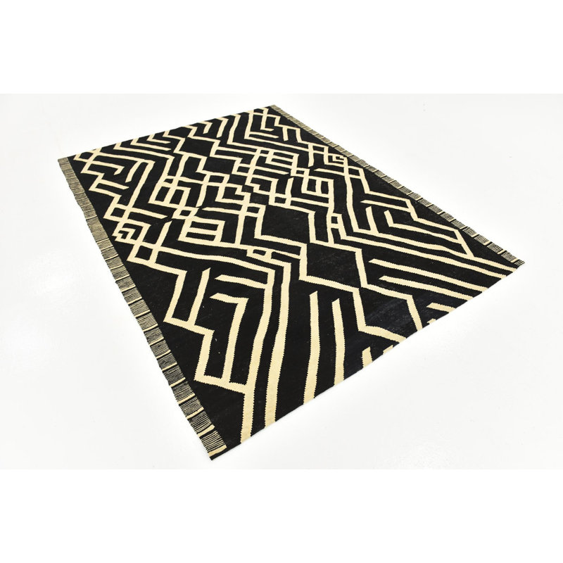 Tapis noir Jessen