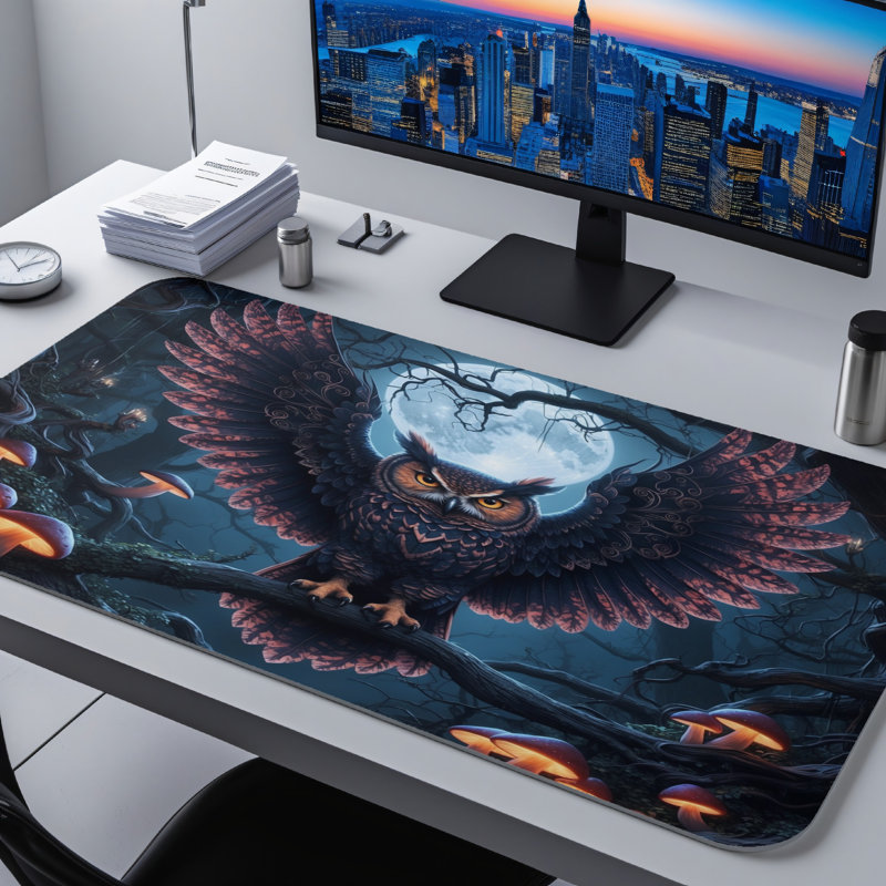 Polyester Desk Pad, 31.5x15.5