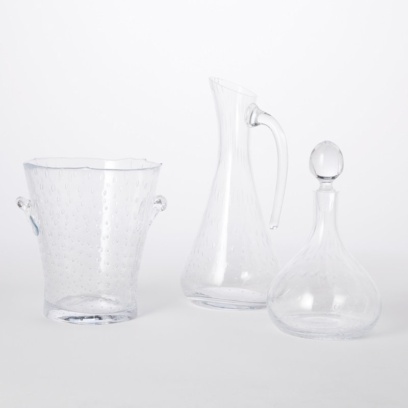 Hamish Decanter-Clear Seeded, Clear