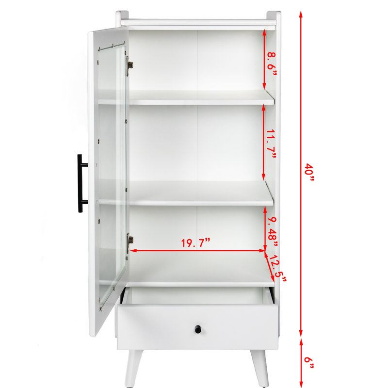 Armoire de rangement sur pied Huldia