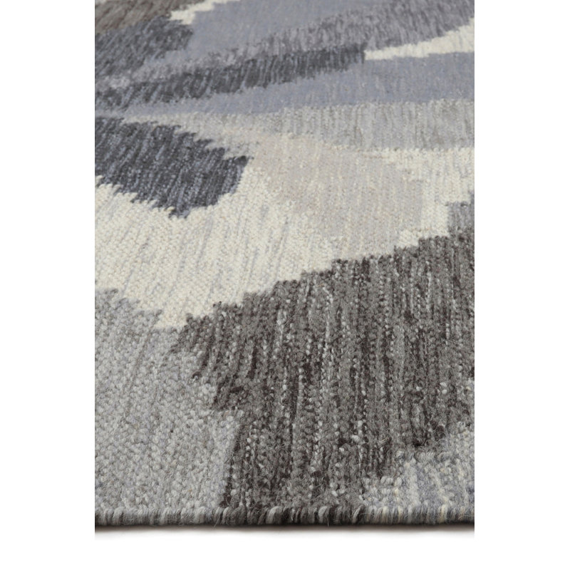 Demecia Wool Hand Woven Area Rug, Rectangle 200 x 290cm