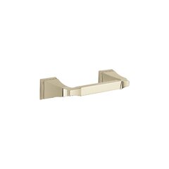 Nicolo Knurled Polished Unlacquered Brass Wall Mount Toilet Paper