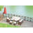 Angelica Wicker 8 - Person Patio Conversation Set with Cushions