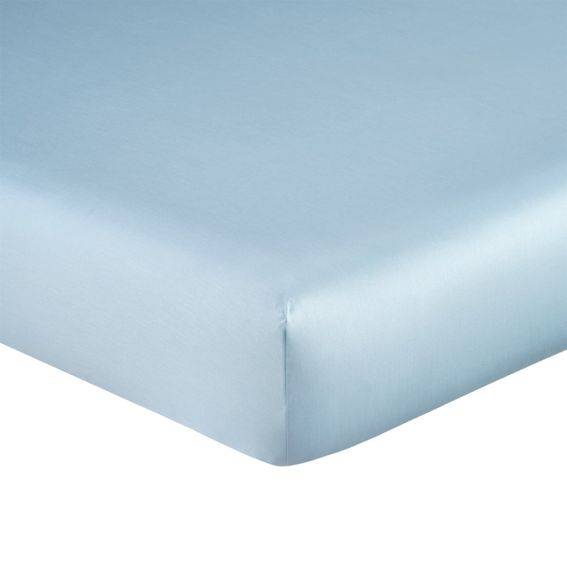 Triomphe Fitted Sheet, Twin Fitted Sheet, Blanc