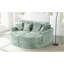 Full-Compressed Chaise Sofa 80" Curved Chaise Lounge Sofa Boneless Couch Upholstered Sofa Bed With Two Cup Holders For Living Room, Black-60170510