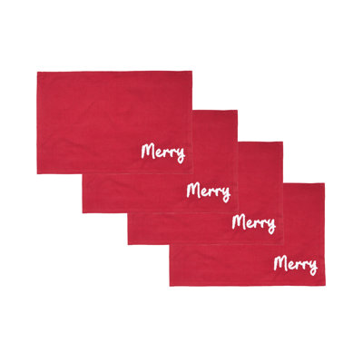 Merry Placemat S/4