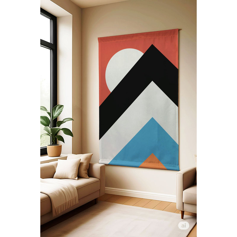 Peinture décorative en polyester, H 47,2 po x l 27,6 po