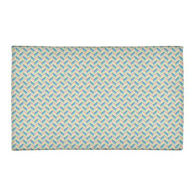 Chenille Chevron Indoor Rug