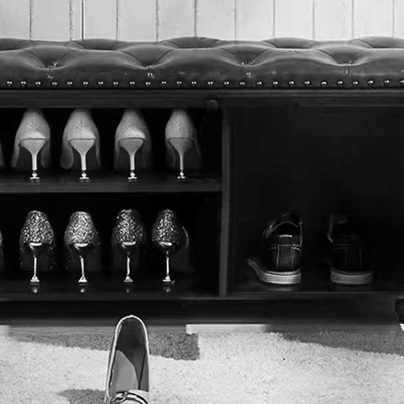 Banc à chaussures American Vintage, Blanc