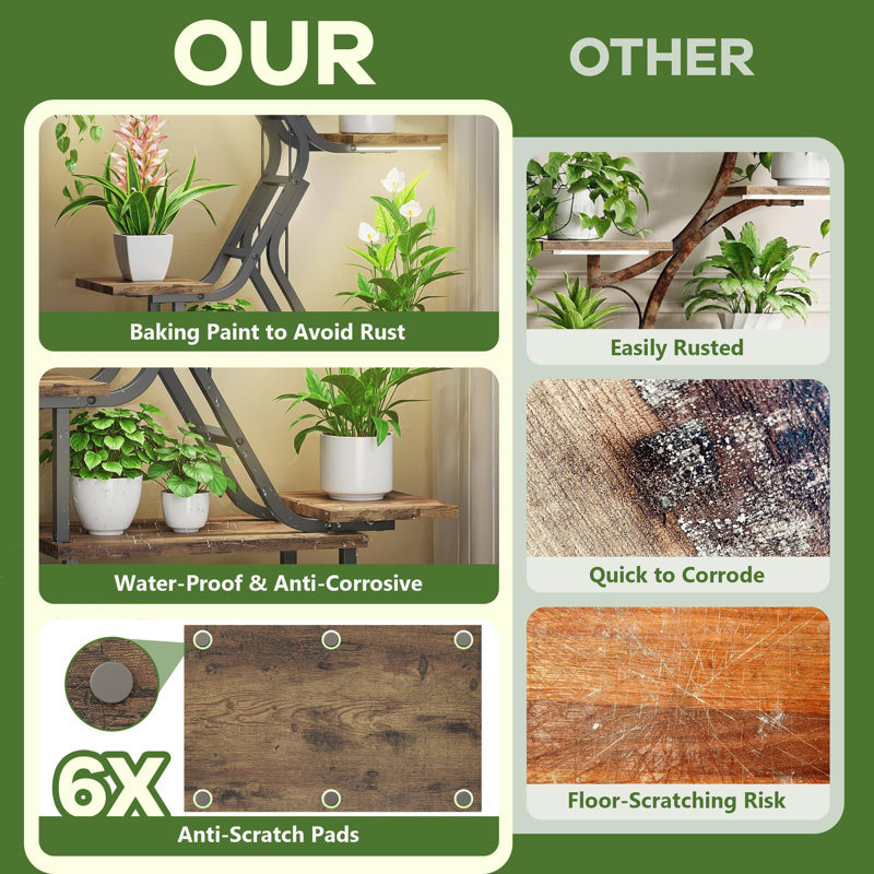 Plant Stand - Set of 8