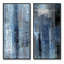 Art mural abstrait bleu gris, ensemble de 2 toiles - Le bleu rencontre l'art abstrait gris-1518991109-1518991128-1485443583