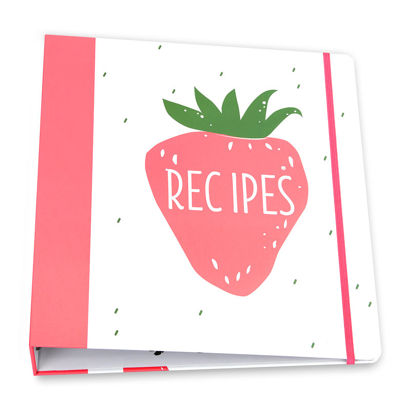 Strawberry Recipe Binder