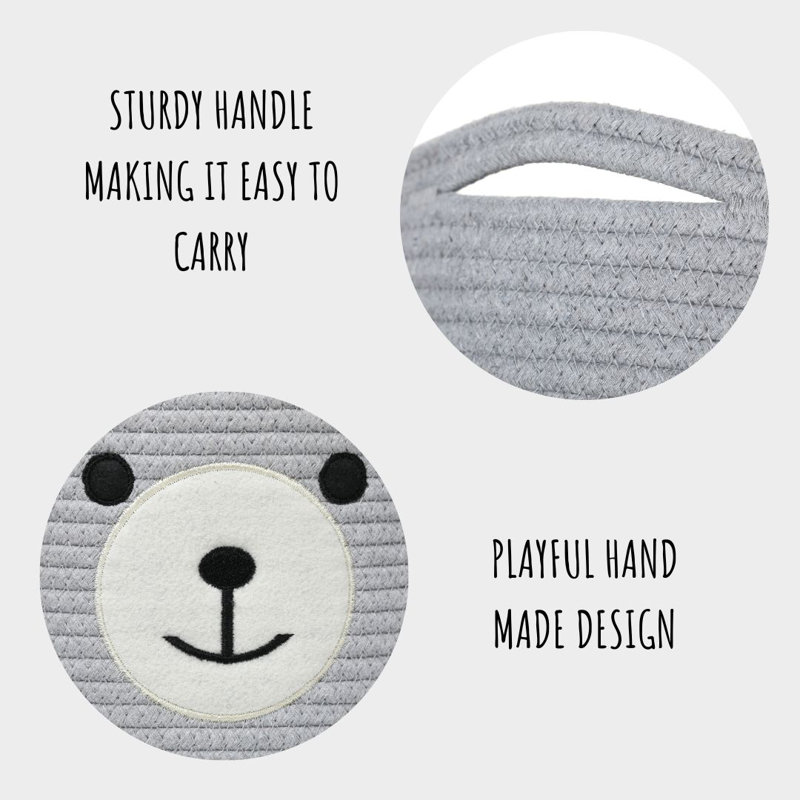 Bac de rangement Park Life Designs, gris