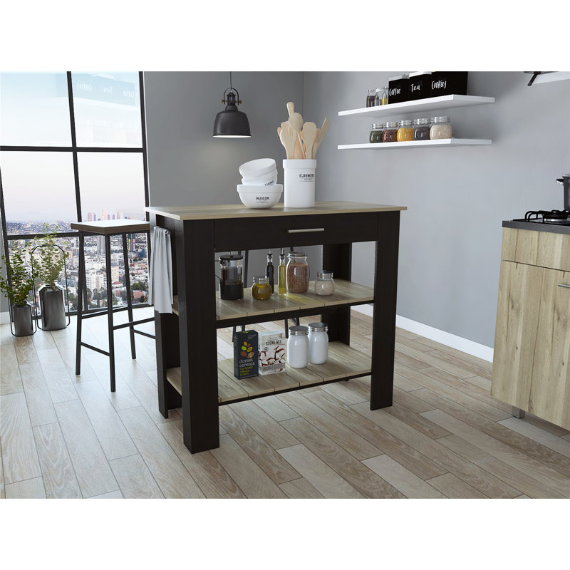 Versatile Kitchen Island with Multiple Functionalities for Stylish Cooking