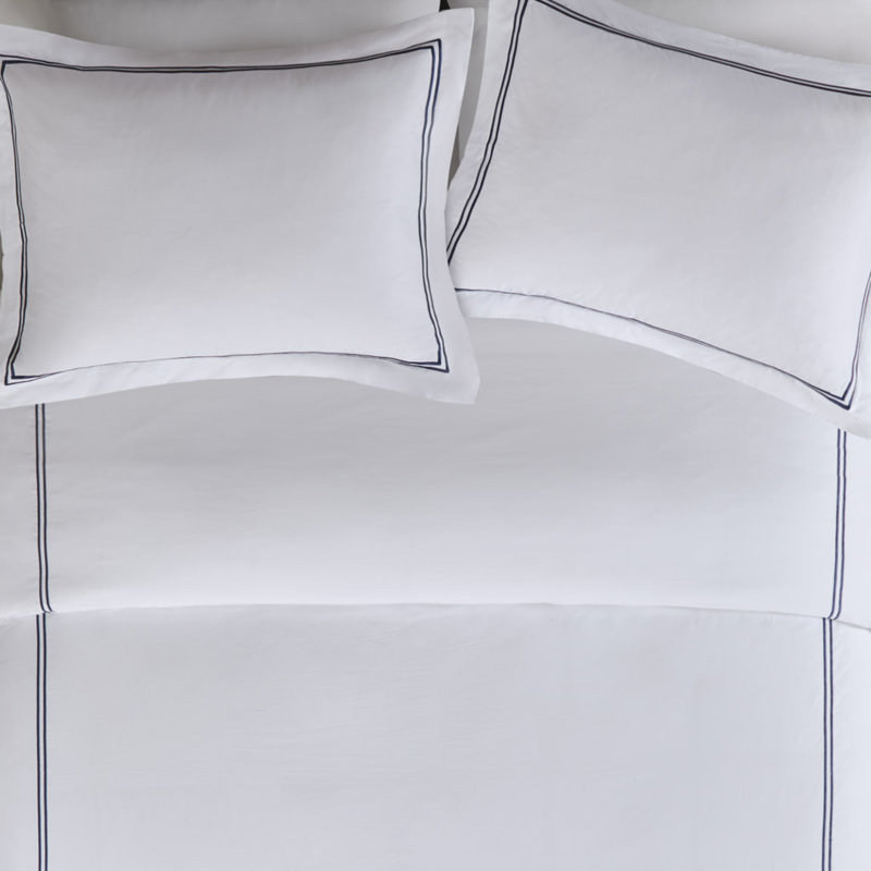 Ensembles de literie luxueux, 100% satin de coton, conception de style hôtel, parfait pour le confort de la maison