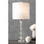 Lampe de table transparente 27 po Fike