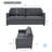 66'' Reception Loveseat-88657918