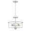 Lustre tambour à 2 lumières avec abat-jour Willard-2123454073-2123454072