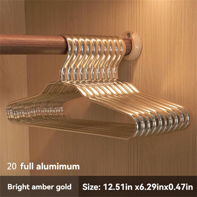 Petit porte-vêtements en alliage d'aluminium Premium, 20