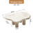 Modern Cream 35" Cloud  Coffee Table with 4 legs for Living Room,Bedroom-181079342