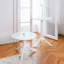 Table d'appoint d'extérieur ronde 23,6 po Giannie-332109065