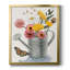 «Watering Can Bouquet I», toile encadrée de qualité supérieure - prête à être accrochée-100456879-100456880