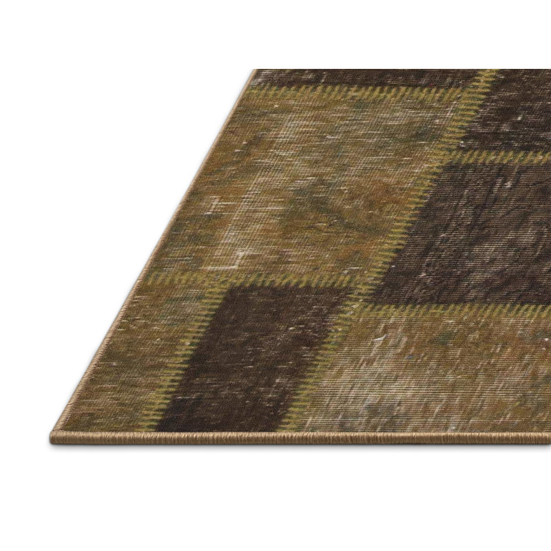 Abstract Indoor Rug, Rectangle 7' x 10'