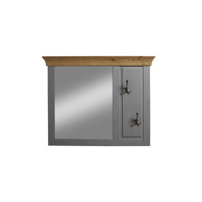 Falkville Wood Wall Mirror