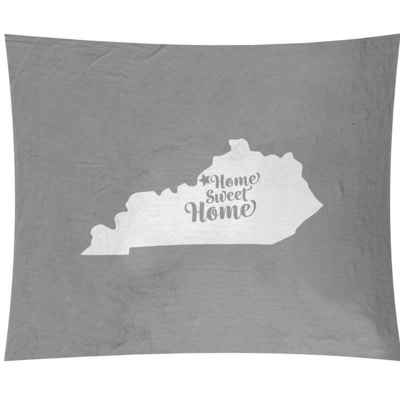 Tapisserie murale louisville doux pour la maison, H 88 po x l 104 po, Gris