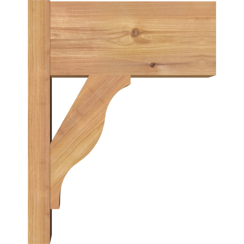 Jeu de blocs Funston, 7 1/2" W Western Red Cedar (Smooth), P 14 po x H 18 po