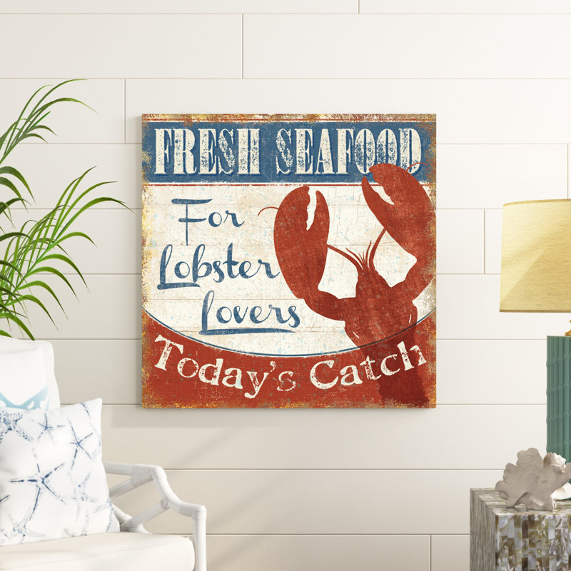 Fruits de mer frais I, H 36 po x l 36 po