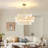 Joyah 8 - Light Iron Dimmable Chandelier