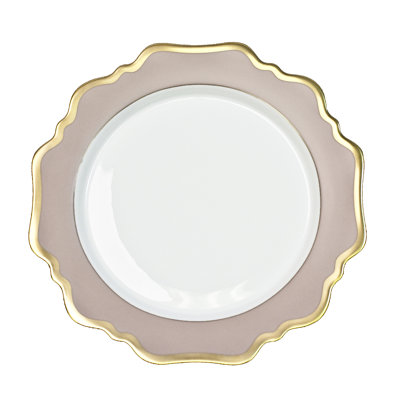 Annas Palette Handmade Porcelain Dinner Plate