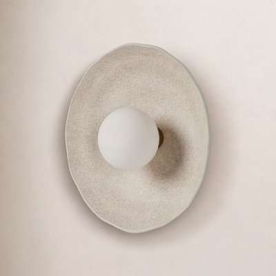 Tulipe Iron Flush Mounted Sconce