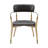 Bittor Faux Leather Armchair-319004838