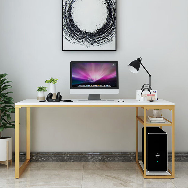 Bureau de chambre scandinave de luxe en ardoise, H 29,53 po x l 55,12 po x P 27,56 po