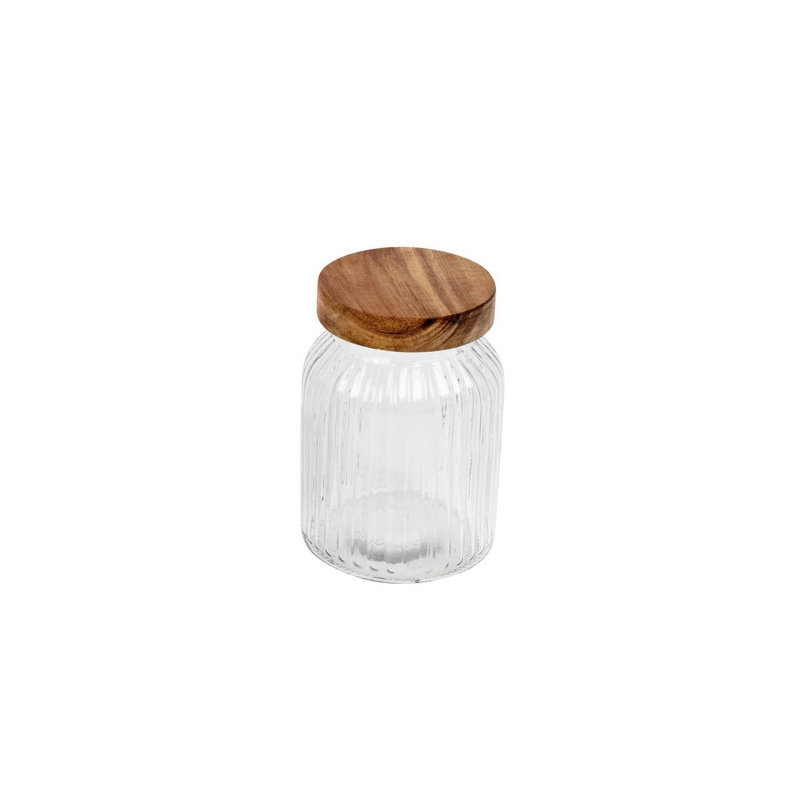Bosnjak Glass Jar, 1, 16cm H x 10.5cm W x 10.5cm D