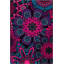 Tapis décoratif moderne à motif floral abstrait à motif floral-1596864509