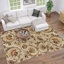 Tapis beige crème Clotario-436687673