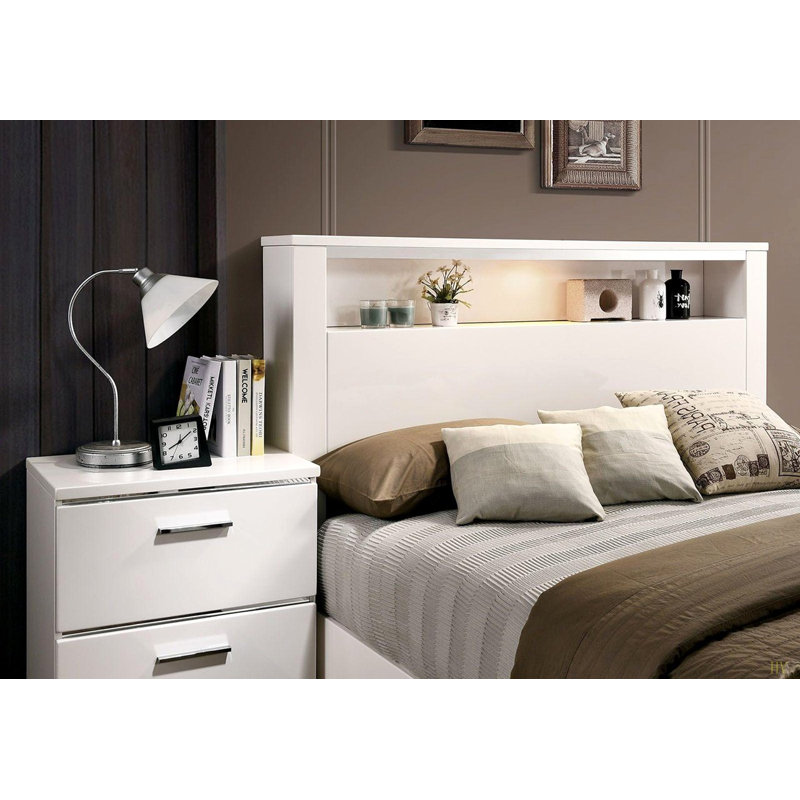 Table de chevet Contemporary, Blanc