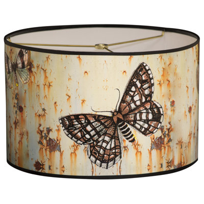 8'' H Paper Drum Lamp Shade