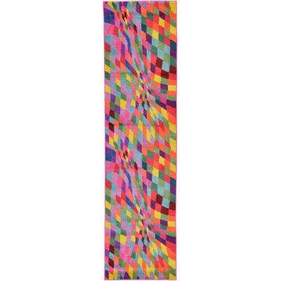 Auyeung Washable Geometric Indoor Rug