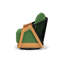 Alpine Outdoor Teak Swivel Armchair-7167819