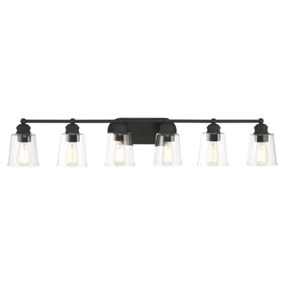 Knuth 6 - Light Bathroom Steel Dimmable Vanity Light
