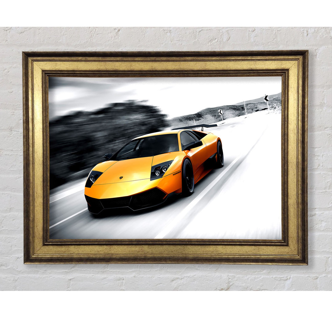 Lamborghini Murcielago LP 670-4 - Bilderrahmen Kunstdrucke